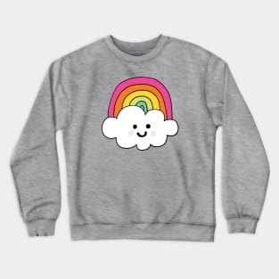 happy cloud Crewneck Sweatshirt